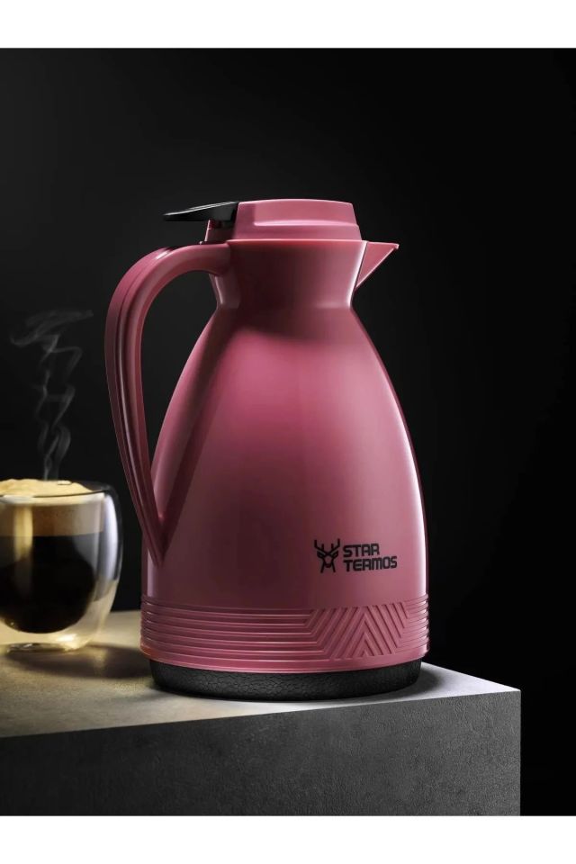 STAR TERMOS - 1 Litre Çift Camlı Vakumlu Termos