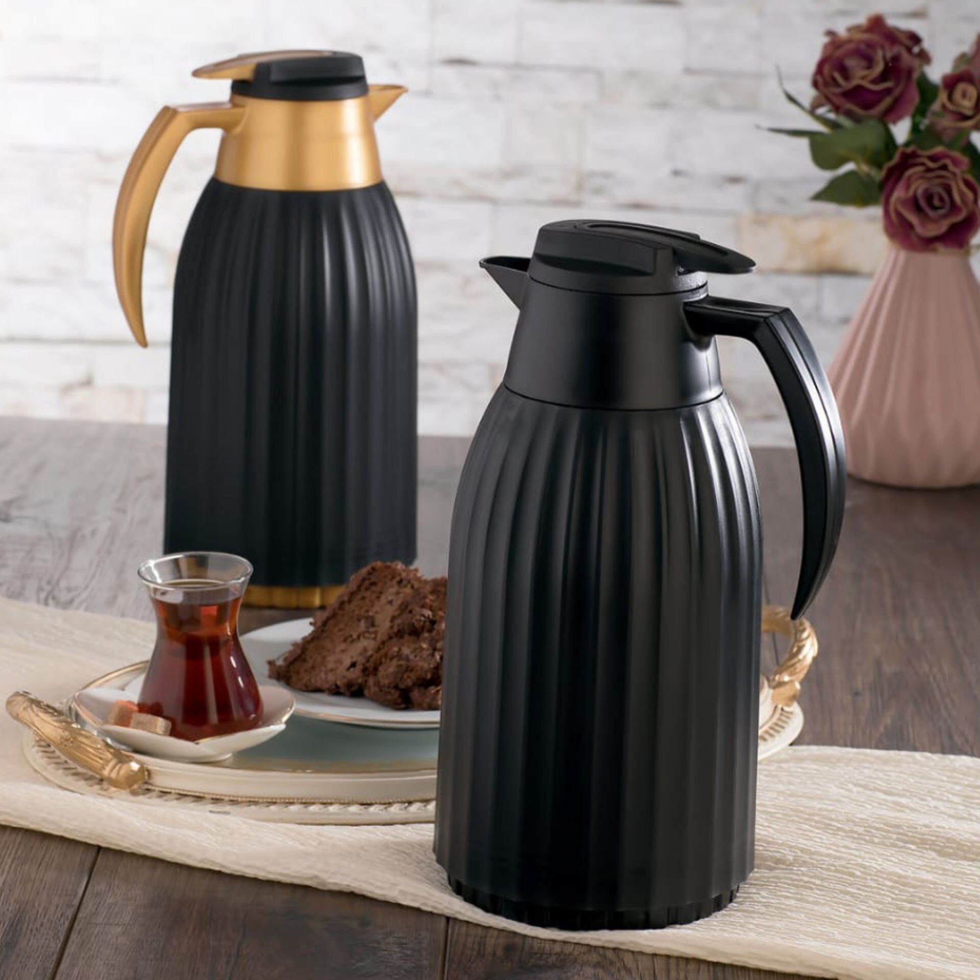 1,5 Litre Çift Camlı Vakumlu Termos