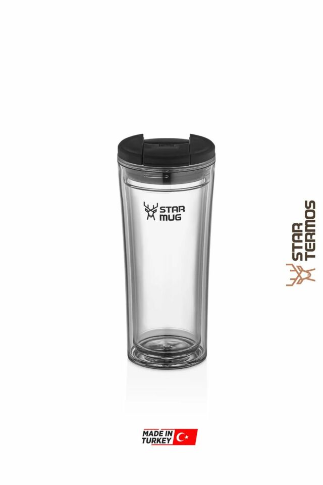 STAR TERMOS - 350 ML ŞEFAF MUG